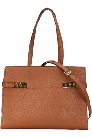 DELVAUX Pre-owned, Kobieta, brązowy, ONE SIZE, Skóra, Pre-owned Skórzane torebki