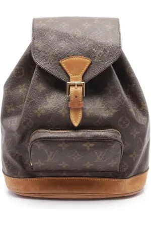 LOUIS VUITTON Pre-owned, Kobieta, brązowy, ONE SIZE, Skóra, Pre-owned Canvas backpacks