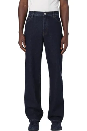 Burberry Jeansy, Mężczyzna, Niebieski, W31, Klasyczne Niebieskie Straight Leg Jeansy