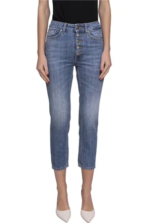 Dondup Jeansy, Kobieta, Niebieski, W28, Denim, Dżinsowe spodnie dla kobiet