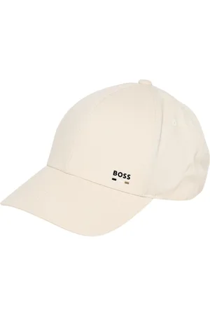 HUGO BOSS Akcesoria, Mężczyzna, Biały, ONE SIZE, Biała Czapka Baseballowa dla Mężczyzn