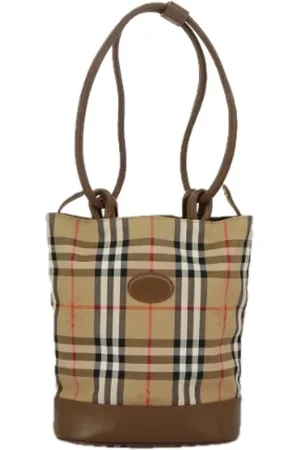 Burberry Pre-owned, Kobieta, Beżowy, ONE SIZE, Pre-owned Canvas handbags