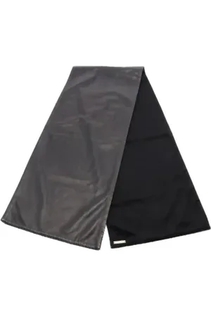 Loewe Pre-owned, Kobieta, Czarny, ONE SIZE, Skóra, Pre-owned Leather scarves