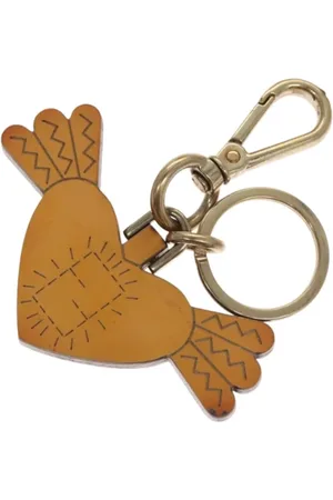 Fendi Pre-owned, Kobieta, Beżowy, ONE SIZE, Skóra, Pre-owned Leather key-holders