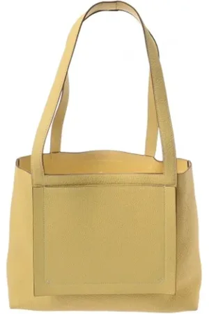 Hermès Pre-owned, Kobieta, Żółty, ONE SIZE, Skóra, Pre-owned Leather totes