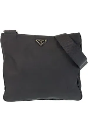 Prada Pre-owned, Kobieta, Czarny, ONE SIZE, Nylon, Pre-owned Canvas shoulder-bags