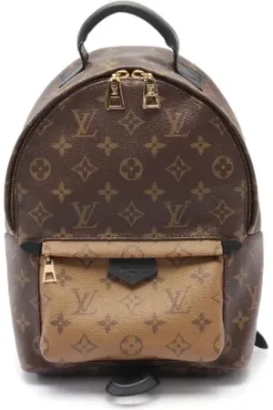LOUIS VUITTON Pre-owned, Kobieta, brązowy, ONE SIZE, Skóra, Pre-owned Canvas backpacks