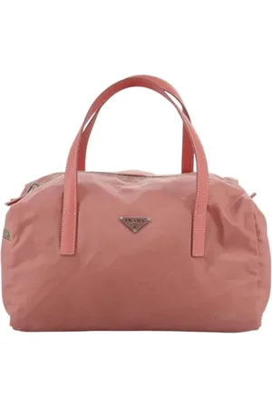 Prada Pre-owned, Kobieta, Różowy, ONE SIZE, Nylon, Pre-owned Nylon travel-bags