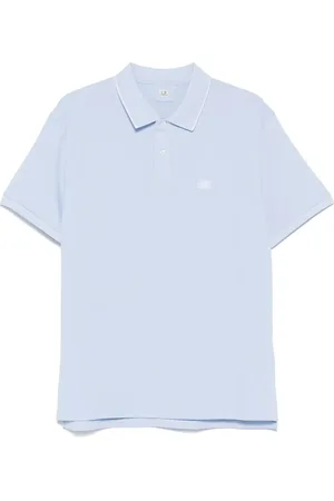C.P. Company Koszulki, Mężczyzna, Niebieski, L, Cerulean Polo Shirt