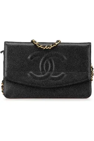CHANEL Pre-owned, Kobieta, Czarny, ONE SIZE, Skóra, Pre-owned Leather bottoms