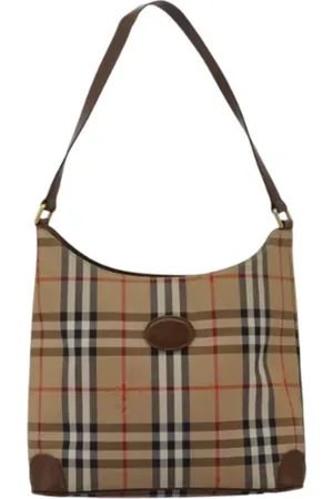 Burberry Pre-owned, Kobieta, Beżowy, ONE SIZE, Pre-owned Canvas handbags