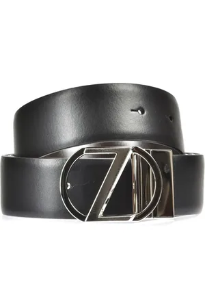 Ermenegildo Zegna Akcesoria, Mężczyzna, Czarny, 95 CM, Belts