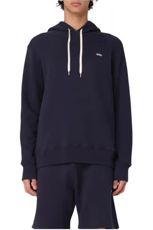 Autry Bluzy, Mężczyzna, Niebieski, M, Niebieski Stylowy Sweter Długie Rękawy