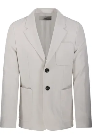 Ami Kurtki, Mężczyzna, Szary, XL, Mastic Two Buttons Jacket
