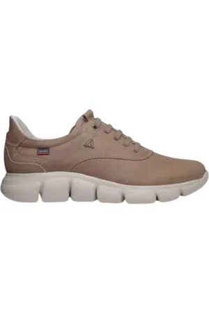 CallagHan Buty, Mężczyzna, brązowy, 42 EU, Brązowe skórzane buty wsuwane