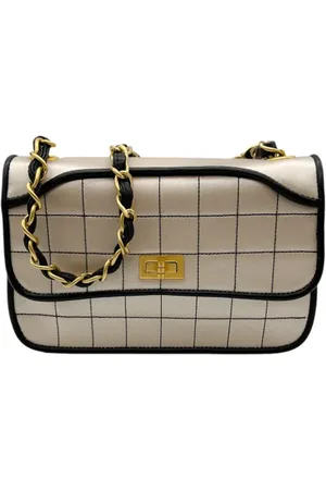 CHANEL Pre-owned, Kobieta, Beżowy, ONE SIZE, Pre-owned Canvas handbags