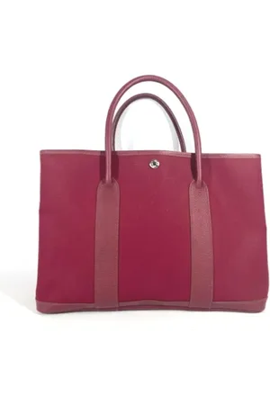 Hermès Pre-owned, Kobieta, Czerwony, ONE SIZE, Pre-owned Canvas handbags