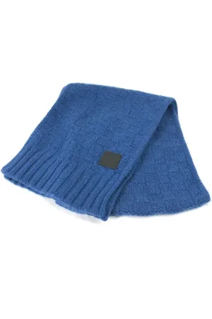 LOUIS VUITTON Pre-owned, Kobieta, Niebieski, ONE SIZE, Kaszmir, Pre-owned Cashmere scarves