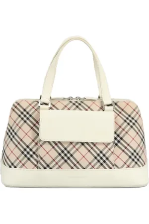 Burberry Pre-owned, Kobieta, Beżowy, ONE SIZE, Skóra, Pre-owned Canvas handbags