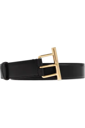 Alexander McQueen Akcesoria, Kobieta, Czarny, 85 CM, Skórzany pasek