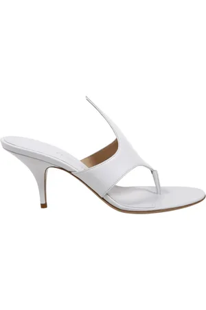 Salvatore Ferragamo Buty, Kobieta, Biały, 38 EU, Biała Optyczna Sandał Lyrai