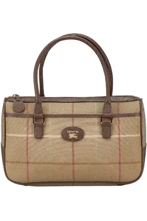Burberry Pre-owned, Kobieta, brązowy, ONE SIZE, Skóra, Pre-owned Canvas handbags