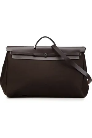 Hermès Pre-owned, Kobieta, brązowy, ONE SIZE, Skóra, Pre-owned Canvas travel-bags