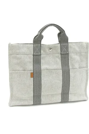 Hermès Pre-owned, Kobieta, Szary, ONE SIZE, Pre-owned Canvas handbags