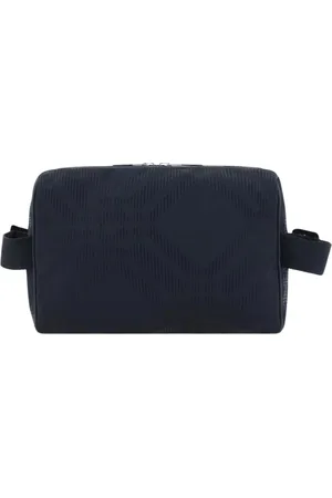 Burberry Torebki, Mężczyzna, Czarny, ONE SIZE, Czarny Poliestrowy Pokrowiec na Zamek