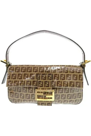 Fendi Pre-owned, Kobieta, brązowy, ONE SIZE, Pre-owned Canvas handbags