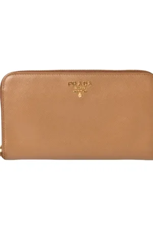 Prada Pre-owned, Kobieta, brązowy, ONE SIZE, Pre-owned Fabric wallets
