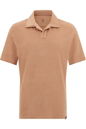 Boggi Milano Koszulki, Mężczyzna, Czerwony, L, Nylon, Polo z bawełny/nylonu