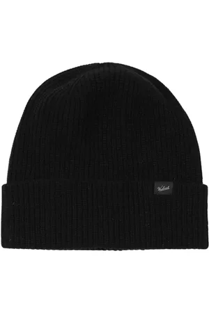 Woolrich Akcesoria, Mężczyzna, Czarny, L, Czarna Rozgrzewająca Czapka Beanie