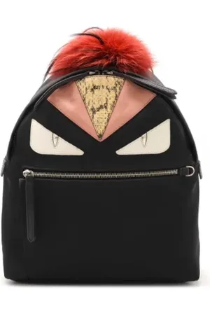 Fendi Pre-owned, Kobieta, Czarny, ONE SIZE, Skóra, Pre-owned Canvas backpacks
