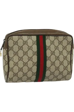 Gucci Pre-owned, Kobieta, Beżowy, ONE SIZE, Skóra, Pre-owned Leather clutches