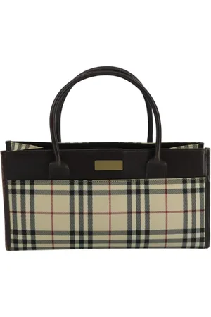 Burberry Pre-owned, Kobieta, Beżowy, ONE SIZE, Pre-owned Canvas handbags