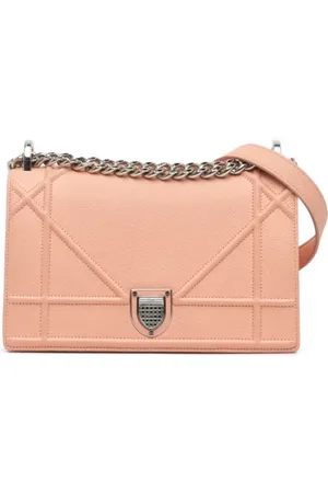 Dior Pre-owned, Kobieta, Różowy, ONE SIZE, Skóra, Pre-owned Leather crossbody-bags