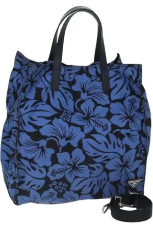 Prada Pre-owned, Kobieta, Niebieski, ONE SIZE, Pre-owned Fabric prada-bags
