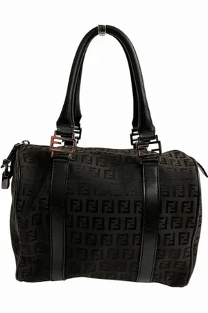 Fendi Pre-owned, Kobieta, Czarny, ONE SIZE, Skóra, Pre-owned Canvas handbags