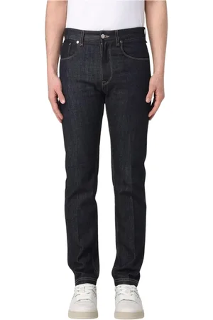 Fendi Jeansy, Mężczyzna, Niebieski, W30, Indigo Straight Leg Jeansy