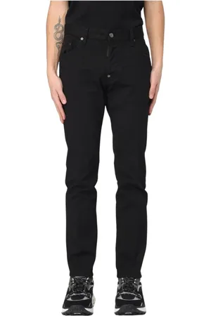 Dsquared2 Jeansy, Mężczyzna, Czarny, XL, Cool Skater Slim Fit Jeansy