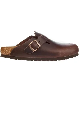 Birkenstock Buty, Mężczyzna, brązowy, 38 EU, Skóra, Kalosze Boston