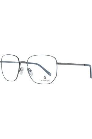 Aigner Akcesoria, unisex, Szary, ONE SIZE, Czarne Oprawki Optyczne Styl Trapezium