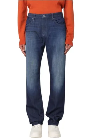 Armani Exchange Jeansy, Mężczyzna, Niebieski, W36, Klasyczne niebieskie jeansy