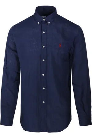 Ralph Lauren Koszule, Mężczyzna, Niebieski, 2XL, L/S Koszula