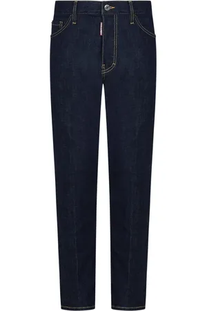 Dsquared2 Jeansy, Mężczyzna, Niebieski, L, Dżinsy Slim-Fit Aw 24