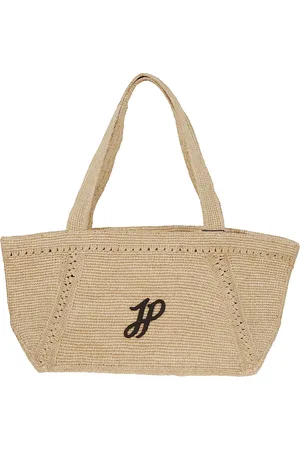 Patou Torebki, Kobieta, Beżowy, ONE SIZE, Biała Torba Shopper Stylowa Elegancka