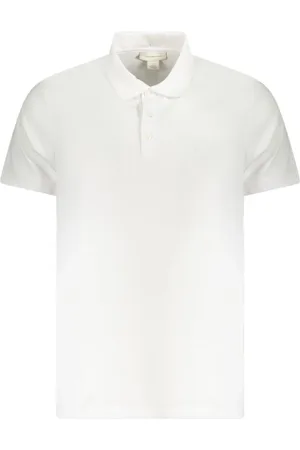Calvin Klein Koszulki, Mężczyzna, Biały, L, Biały Bawełniany Męski Polo Shirt