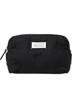 Maison Margiela Torebki, Mężczyzna, Czarny, ONE SIZE, Nylon, Pikowana Podszewka Pudełko Czarny Mężczyźni