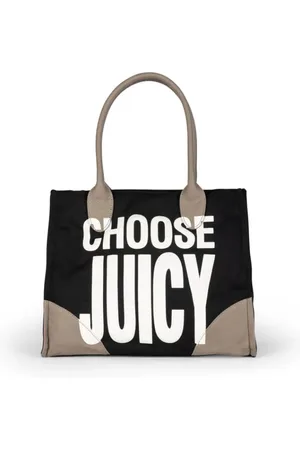 Juicy Couture Torebki, Kobieta, Czarny, ONE SIZE, Iris Plastisol L. Shoppin Cotton Combo